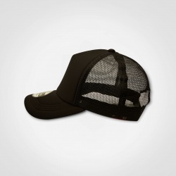 VINTAGE TRUCKER CAP - BLACK