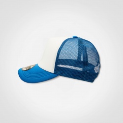 VINTAGE TRUCKER CAP - ROYAL BLUE/WHITE